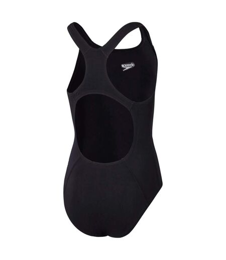 Womens/ladies Medalist Eco Endurance+ One Piece Swimsuit Black Speedo