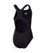 Womens/ladies Medalist Eco Endurance+ One Piece Swimsuit Black Speedo-3
