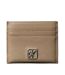 Étui porte carte taupe femme calvin klein jeans pebble-1