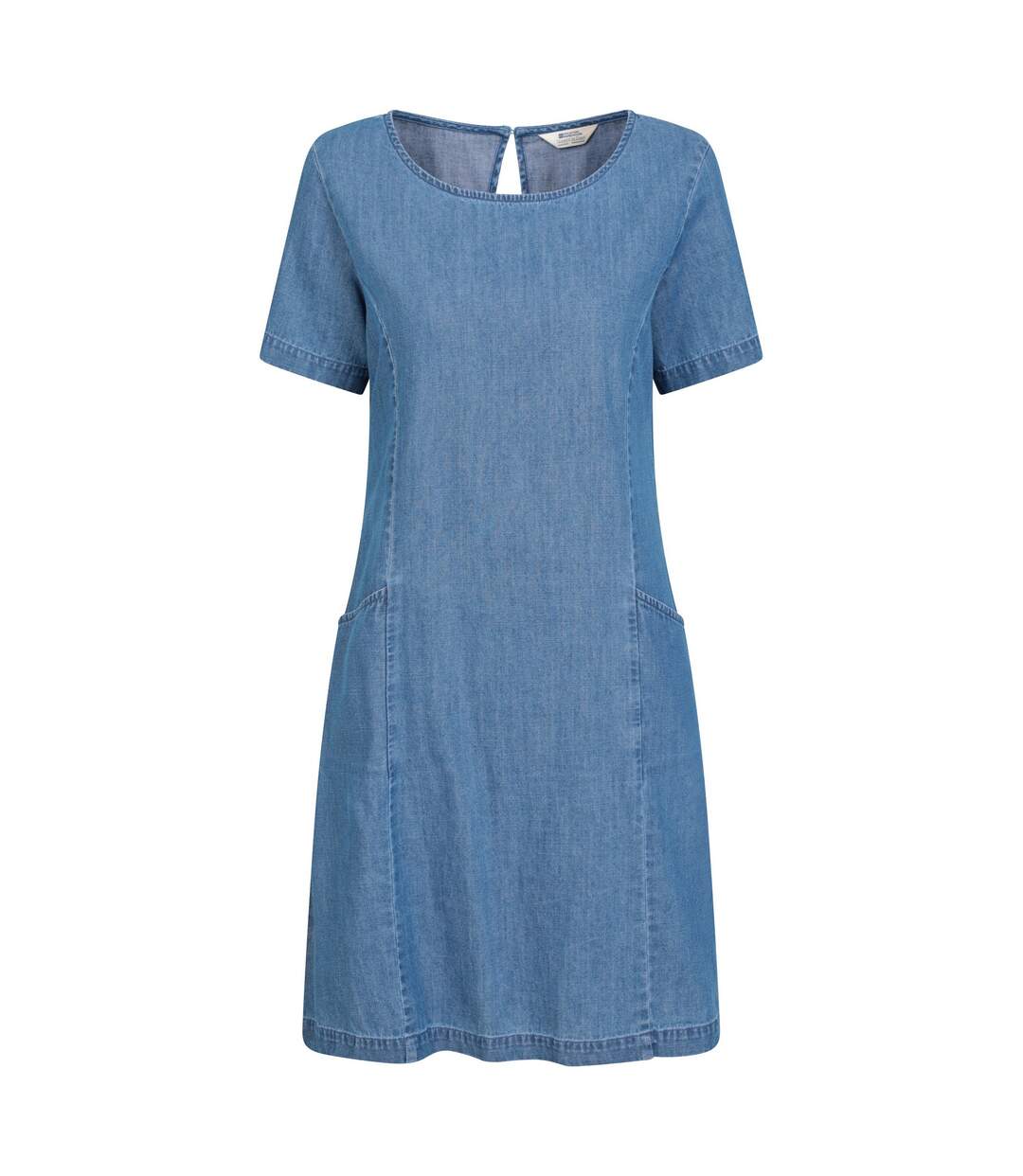 Robe flora femme bleu denim Mountain Warehouse-1