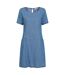 Robe flora femme bleu denim Mountain Warehouse-1