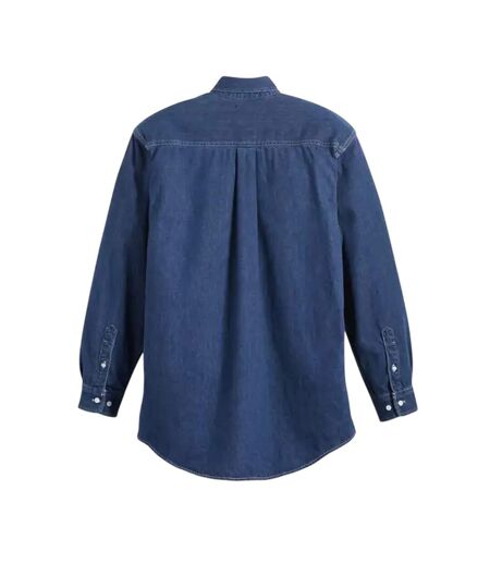 Mens Classic Denim Chest Pocket Shirt Indigo Levis