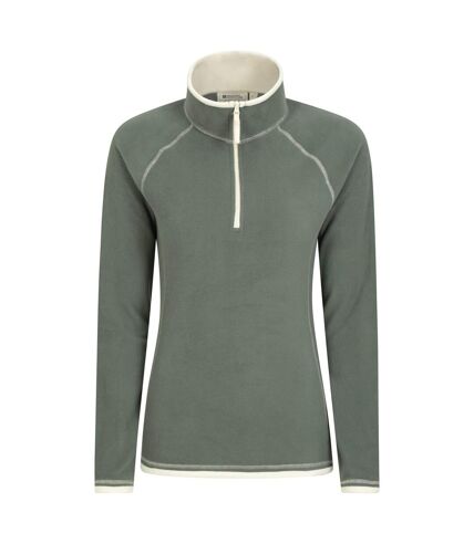 Mountain Warehouse - Haut polaire MONTANA - Femme (Vert foncé) - UTMW637