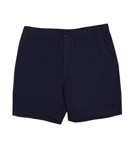 Mens Stretch Chino Shorts Navy Raging Bull