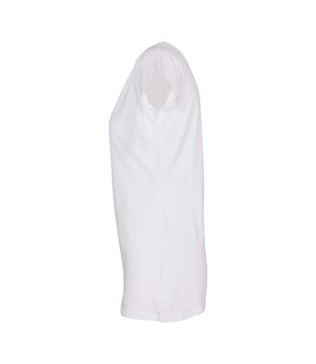 T-shirt Femme Blanc Build Your Brand