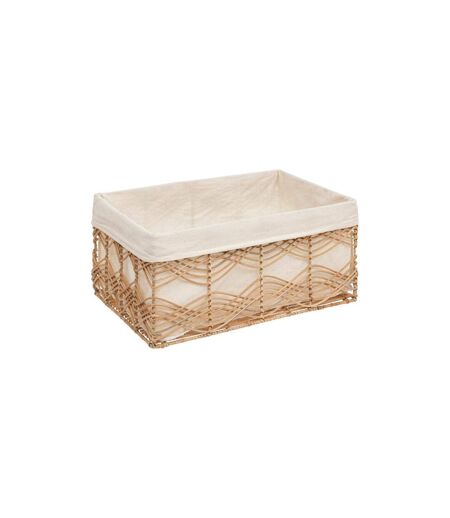 Lot de 4 Cagettes en Rotin Rosy 48cm Naturel