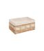 Lot de 4 Cagettes en Rotin Rosy 48cm Naturel-3