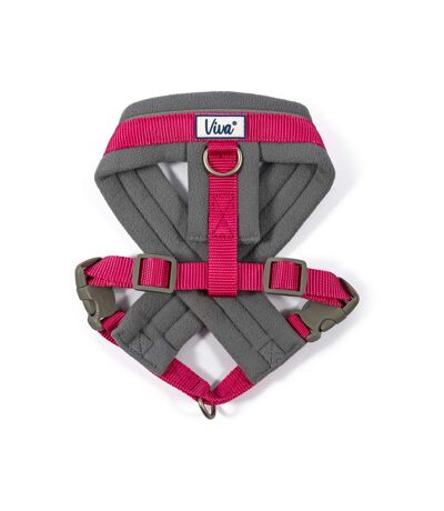 Viva padded dog harness smallchest: 36cm-42cm pink Ancol