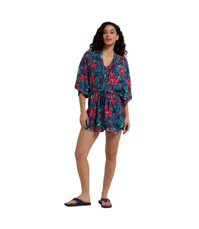 Kimono Kym Femme Rouge Animal