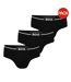 Lot De 3  Boxers Homme Noir Boss-2