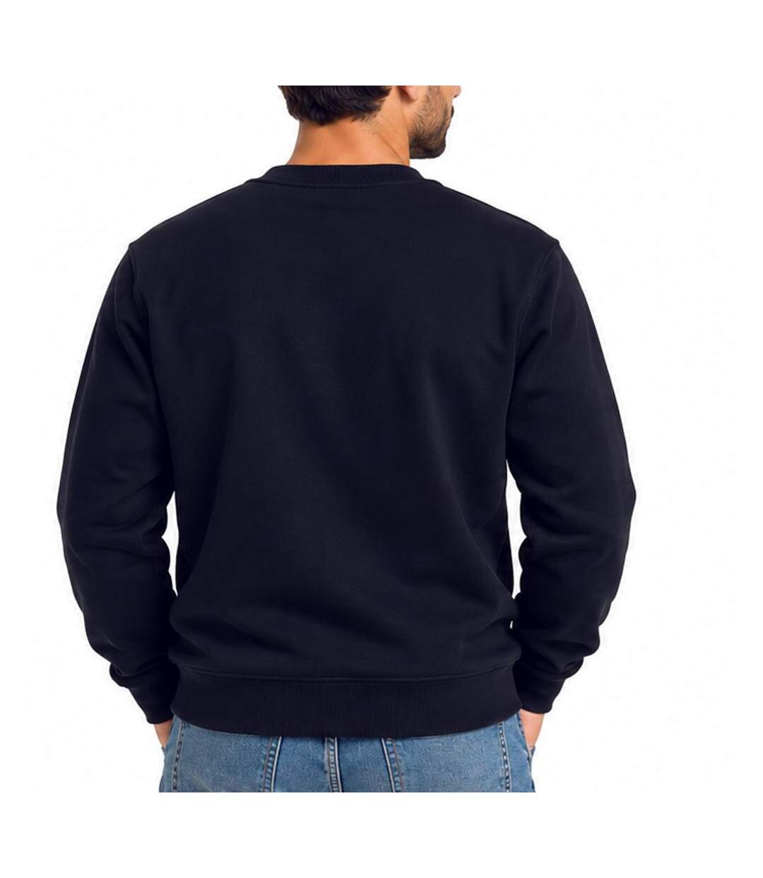 Sweat marine/bleu homme olympique de marseille-2