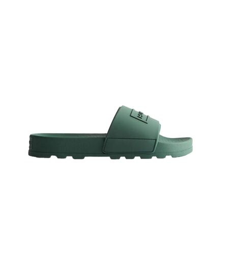 Claquettes core femme vert foncé Hunter