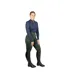 Womens/ladies Melton Horse Riding Tights Forest Green Hy-1