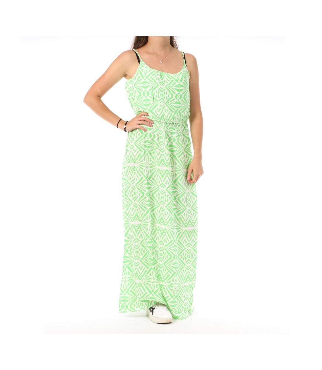 Robe Longue Verte clair Femme Only Nova - 36-1