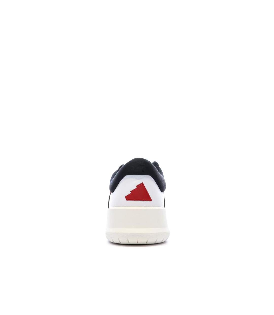 Baskets blanc/rouge homme adidas court 24-3