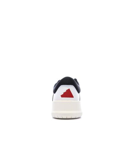 Baskets blanc/rouge homme adidas court 24