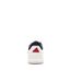 Baskets blanc/rouge homme adidas court 24-3