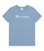 T-shirt Femme Bleu Champion-2