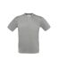 B&C Mens Exact V Neck T-Shirt (Sports Gray) - UTRW9666