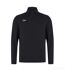Mens Club Quarter Zip Training Top Black Speedo-2