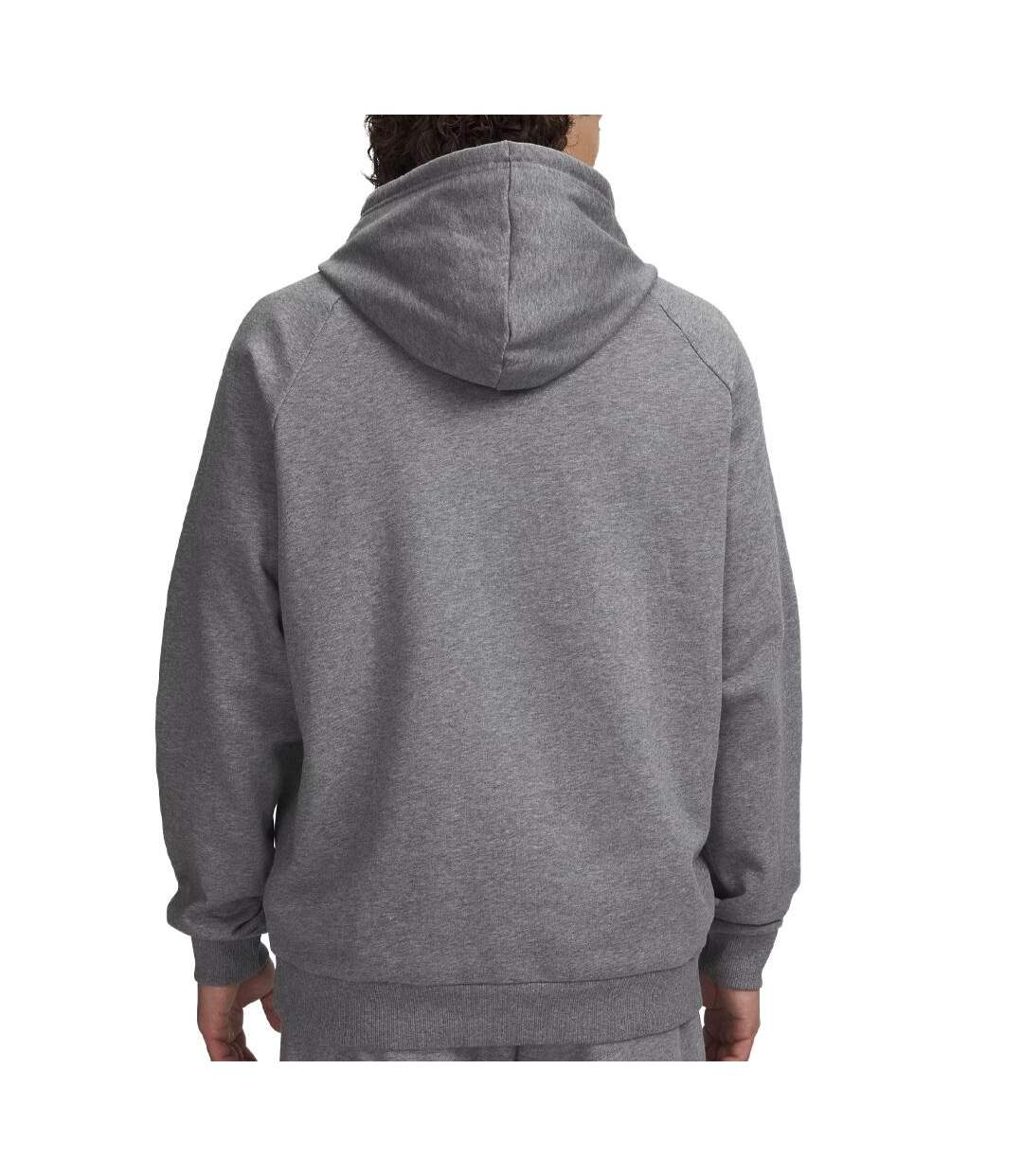 Sweat capuche gris moyen homme under armour rival 1379758-2