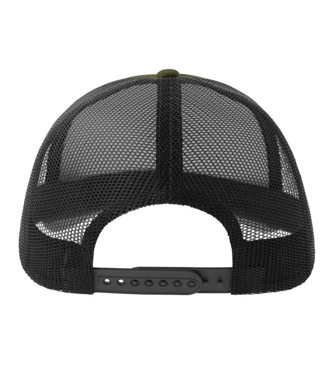 Casquette Trucker Motif/style 5 Panneaux Rapper-s Adulte Olive Noir Atlantis-2