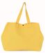 Sac shopping en coton délavé - KI3208 - jaune lemon zest-2