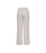 Pantalon blanc/marron femme jdy ocean-2