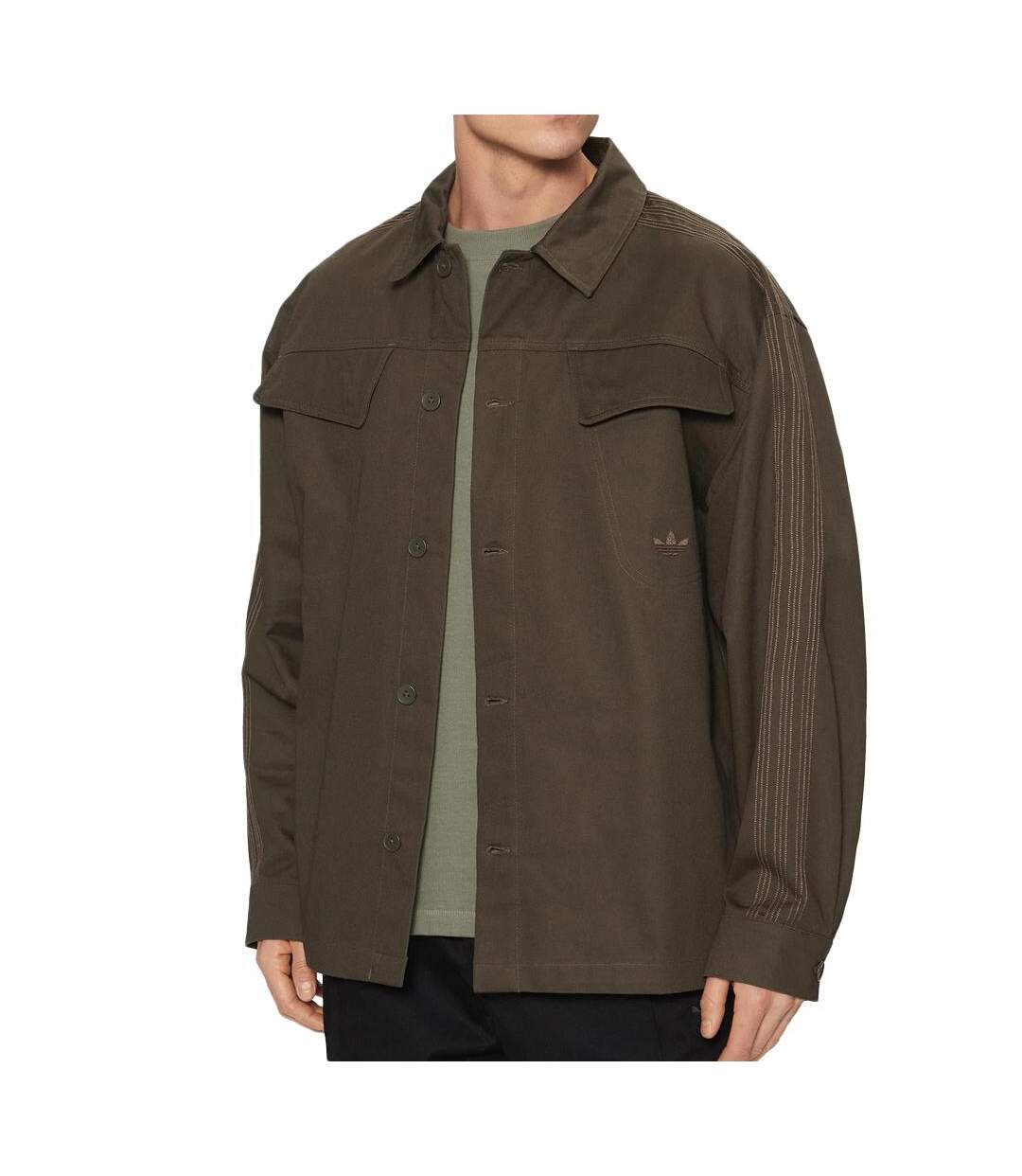 Veste kaki homme adidas jd3343-1