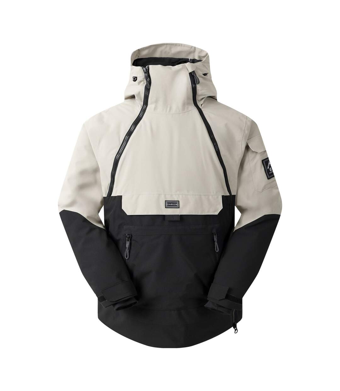 Mens Ii T-bar Overhead Ski Jacket Abbeystone Black Dare 2B-2