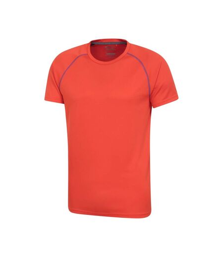 T-shirt Endurance Homme Orange Vif Mountain Warehouse