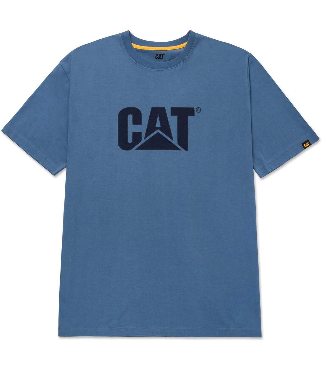 T-shirt homme bleu CAT Lifestyle-1