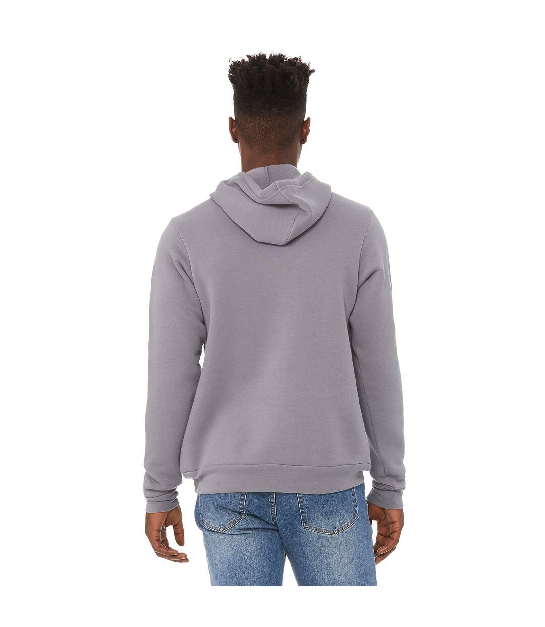 Sweat capuche unisexe gris Bella + Canvas