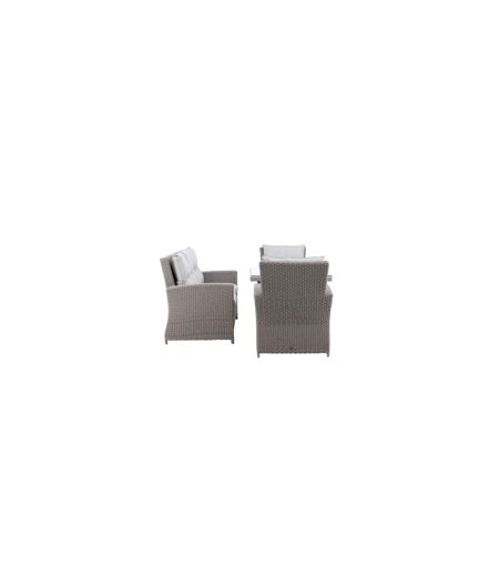 Salon de Jardin Brentwood 186cm Gris