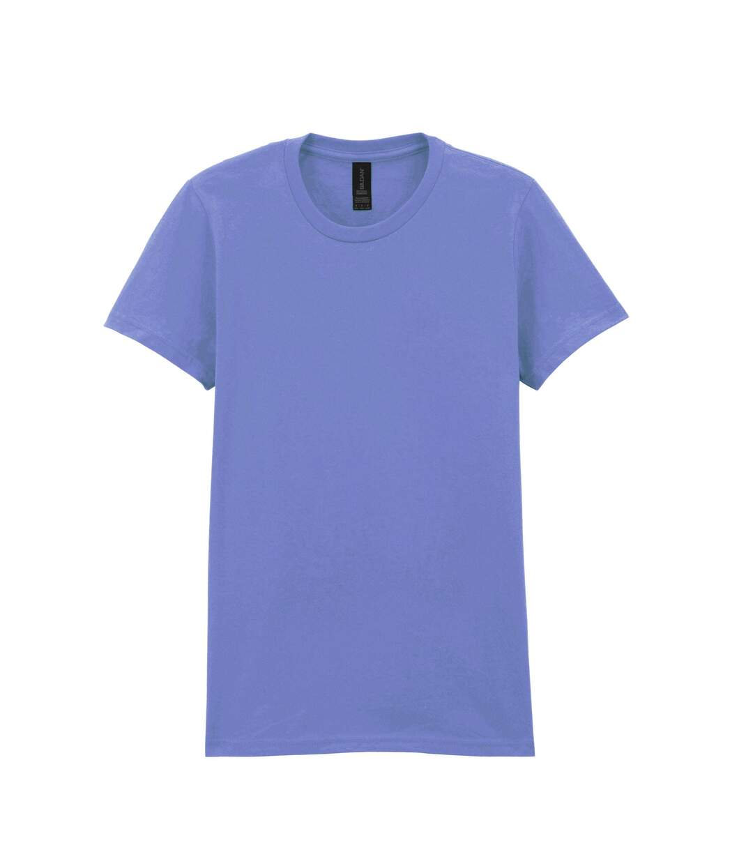 Womens/ladies Softstyle Plain Midweight T-shirt Violet Gildan-1
