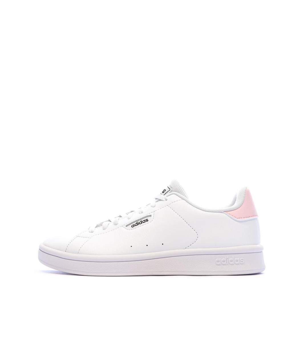 Baskets blanc/rose femme adidas urban court-1