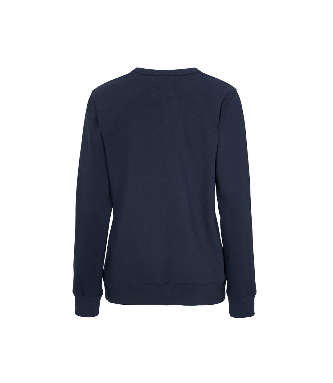 Womens/ladies Crew Neck Sweatshirt Navy Cottover-2