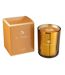 Bougie Parfumée Excellent 14cm Golden Honey Ocre-1