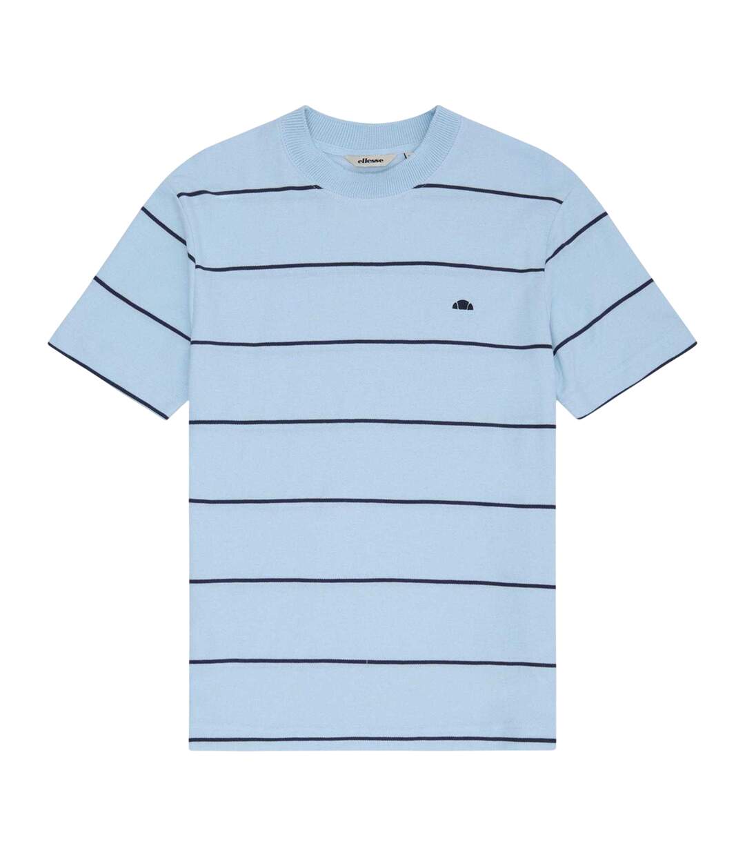 T-shirt Motif/style À Rayures Verri Homme Bleu Clair Ellesse-1