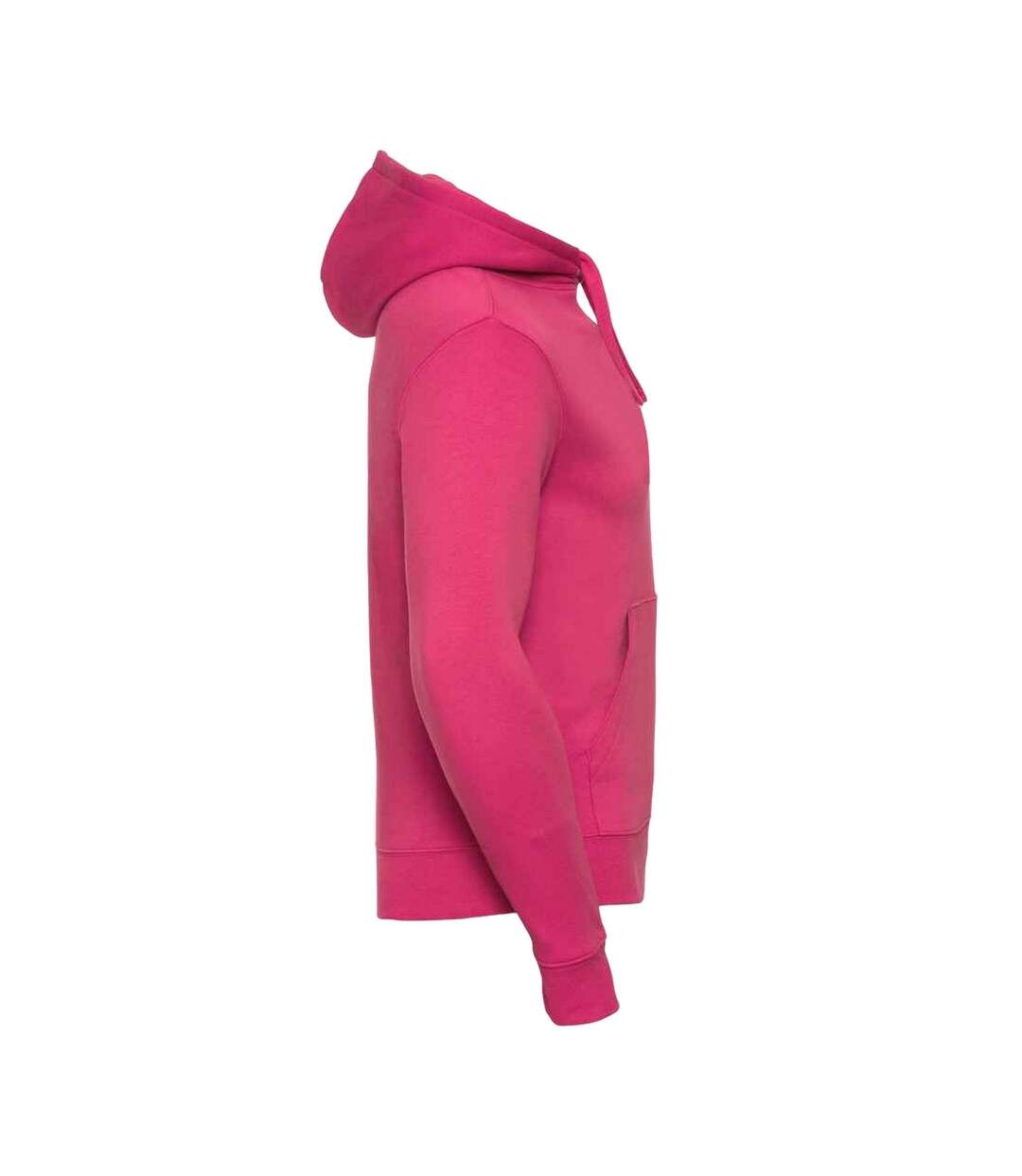 Mens Authentic Hoodie Fuchsia Russell-3