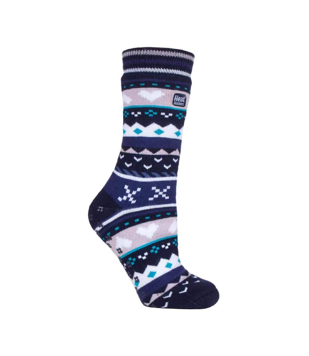 Chaussettes Femme Antidérapantes Thermiques Cadeau-1
