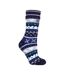 Chaussettes Femme Antidérapantes Thermiques Cadeau-1