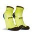 Socquettes marathon fresh homme jaune fluo Hilly