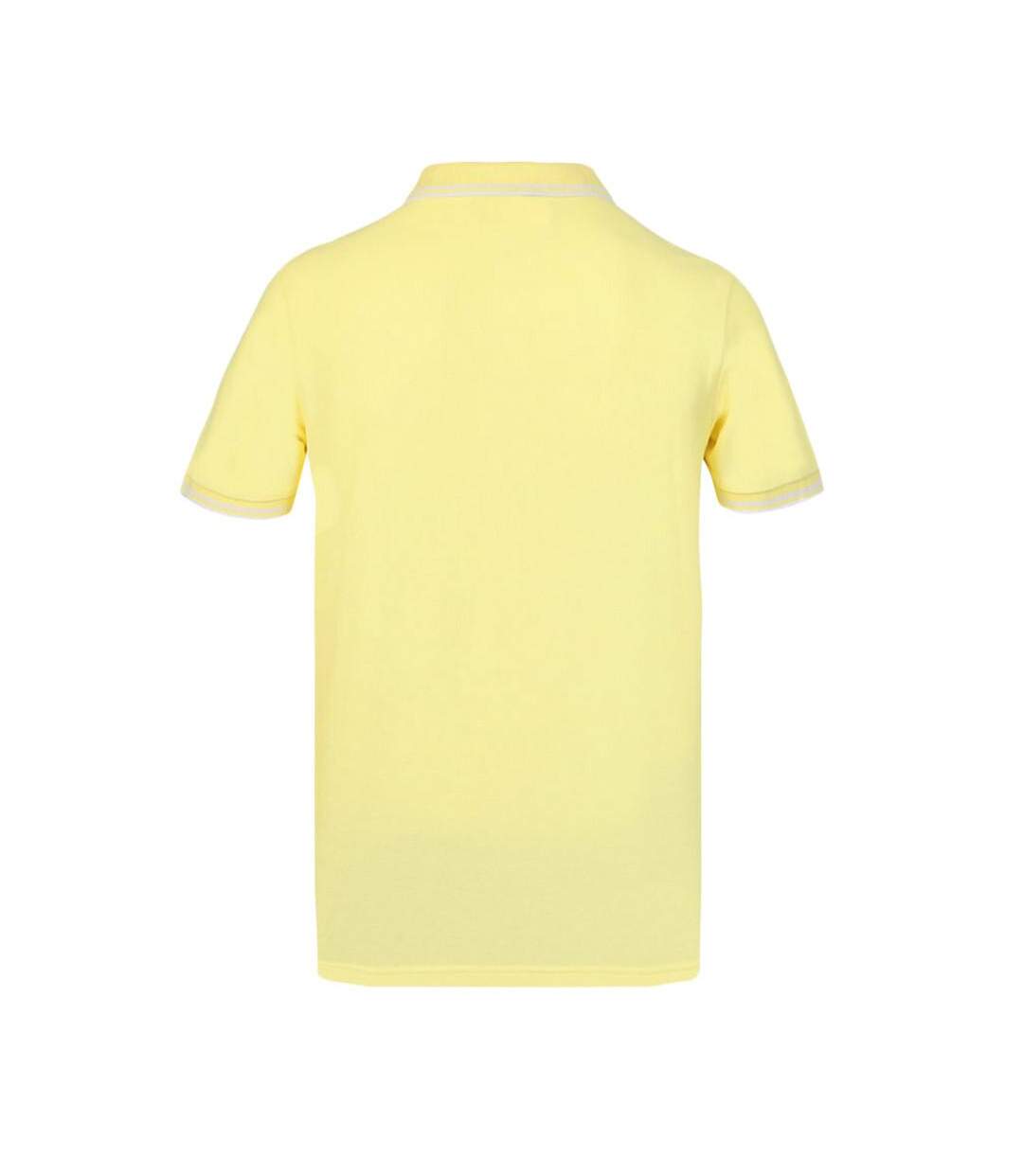 Polo jaune homme umbro bas net-2