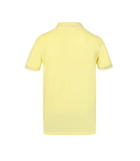 Polo jaune homme umbro bas net