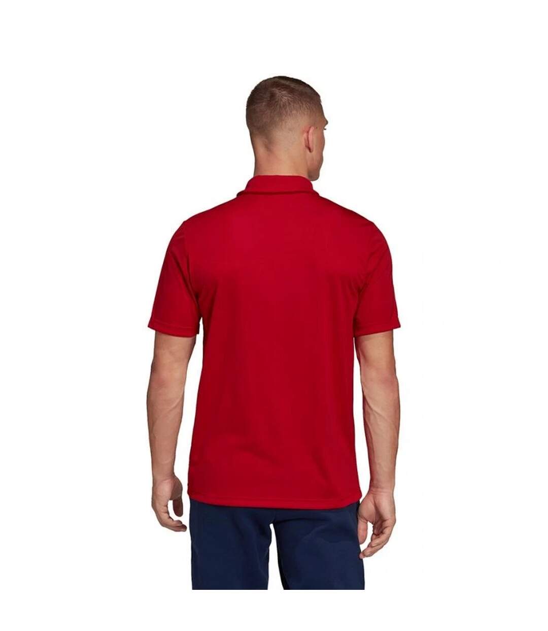 Polo Entrada Homme Blanc Adidas-3