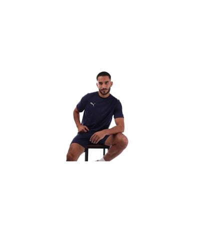 T-shirt Teamfinal Casuals Homme Bleu Marine Puma