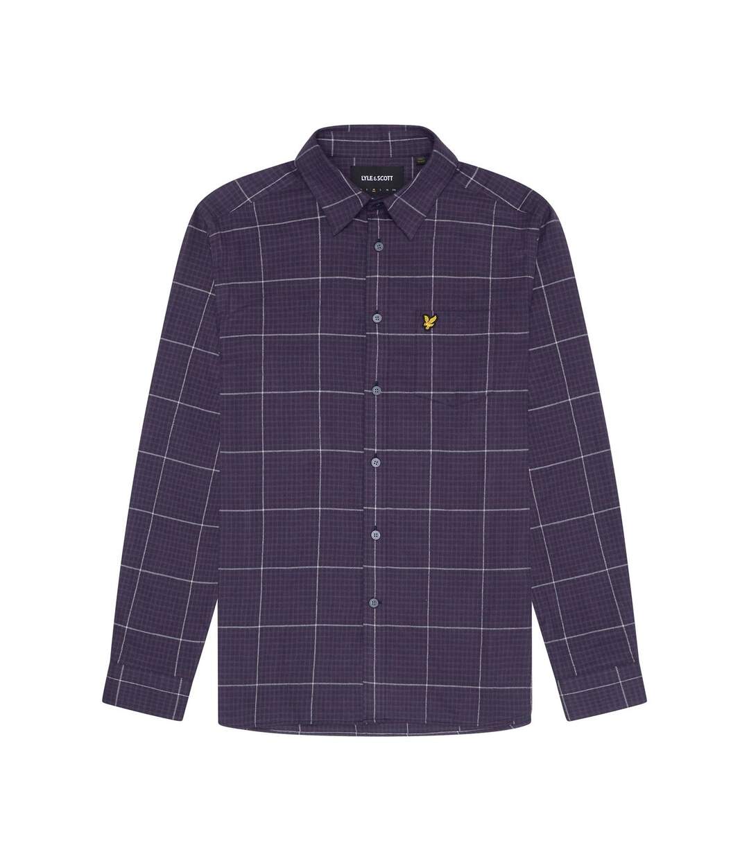 Chemise homme violet foncé Lyle & Scott Lyle & Scott