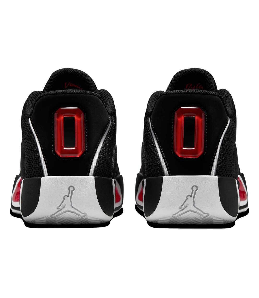 Mens Air Jordan Tatum Baseball Trainers Black Red Nike-2