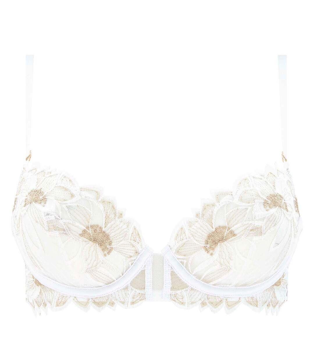 Soutien-gorge armatures ivoire Angelica-1